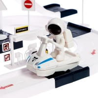 Парковка «Космическая станция», световые эффекты Парковка «Космическая станция», световые эффекты