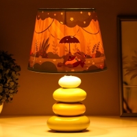 Настольная лампа "Лягушонок" Е14 15Вт зеленый 20х20х30 см RISALUX