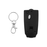 Карманная сирена для самозащиты Luazon LKL-07, со свистком, черная