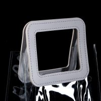 Пакет подарочный из ПВХ Белый 20 x 18 x 10 см Пакет подарочный из ПВХ Белый 20 x 18 x 10 см