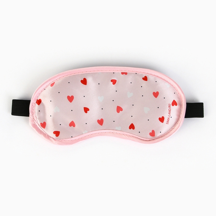 Маска для сна «Сердечки», 19.2 х 9.4 см Маска для сна «Сердечки», 19.2 х 9.4 см