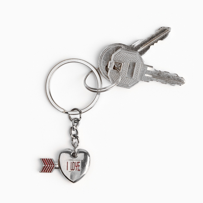 Брелок для ключей парный, &laquo;Дружба навеки&raquo;, металл, 9 х 14 см