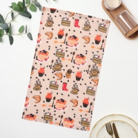 Полотенце вафельное КФ-4, 35х60см, вафля 150г/м, хл100% Полотенце вафельное КФ-4, 35х60см, вафля 150г/м, хл100%