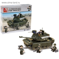 Конструктор &laquo;Штурмовой танк&raquo;, 312 деталей