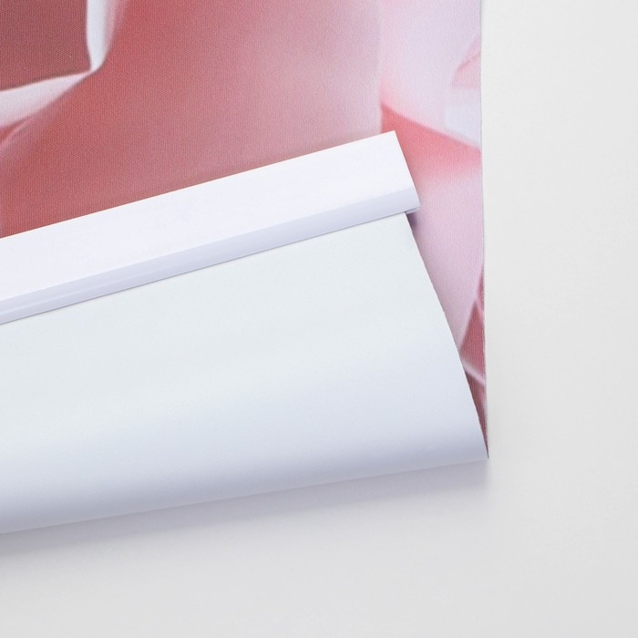 Штора рулонная 3D принт &laquo;Розы&raquo;, блэкаут, 60&times;200 см (с учётом креплений 3,5 см)