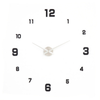 Часы настенные интерьерные, 3d "Эндерлин", наклейка, большие, d-120 см Часы настенные интерьерные, 3d "Эндерлин", наклейка, большие, d-120 см