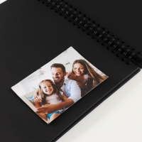 Фотоальбом  30 черных листов "Воспоминания" черный 31х32,5х3 см