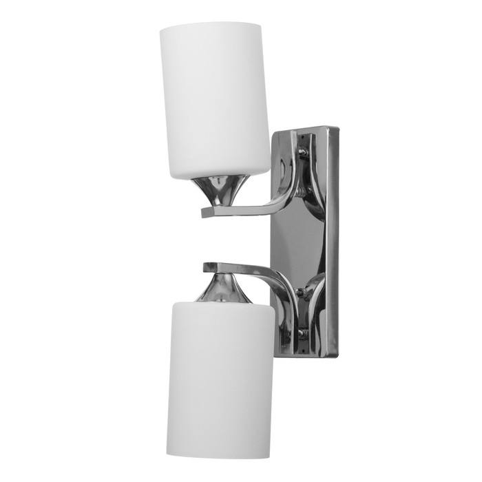 Бра 2490/2CR E27 40Вт хром 30х20 см