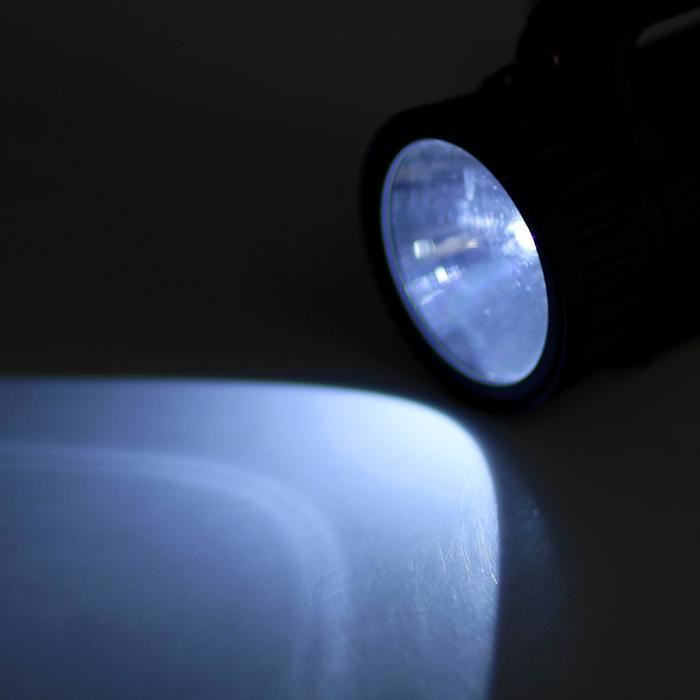 Фонарь светодиодный аккумуляторный ручной, 2 режима, 13 х 17.5 см Фонарь светодиодный аккумуляторный ручной, 2 режима, 13 х 17.5 см