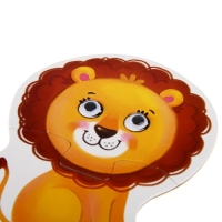 Макси-пазлы с глазками «Весёлые друзья», 4 пазла, 8 деталей Макси-пазлы с глазками «Весёлые друзья», 4 пазла, 8 деталей