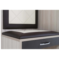 Прихожая Ольга 4, Ясень шимо светлый/Венге