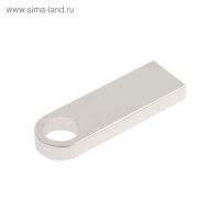 Флешка E 292, 32 ГБ, USB2.0, чт до 25 Мб/с, зап до 15 Мб/с, серебристая Флешка E 292, 32 ГБ, USB2.0, чт до 25 Мб/с, зап до 15 Мб/с, серебристая