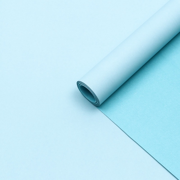 Бумага упаковочная крафт, мятный-изумрудный 0,68 х 10 м Бумага упаковочная крафт, мятный-изумрудный 0,68 х 10 м