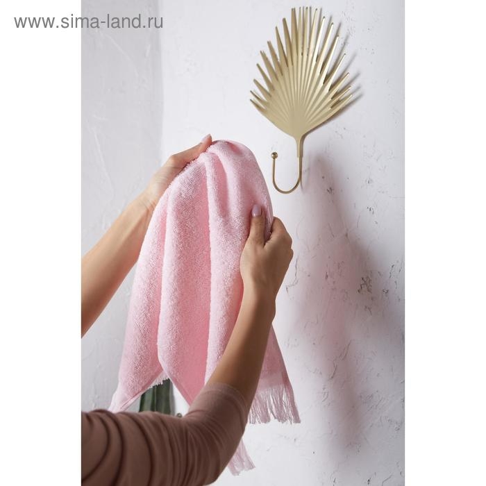 Полотенце махровое LoveLife Fringe 70х130 светло-розовый, 100% хлопок, 360 г/м2 Полотенце махровое LoveLife Fringe 70х130 светло-розовый, 100% хлопок, 360 г/м2