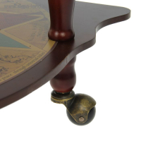 Глобус бар декоративный угловой "Карта Коломбо" 91х53х53 см Глобус бар декоративный угловой "Карта Коломбо" 91х53х53 см