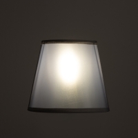 Абажур Е27 серый 15х15х13 см Абажур Е27 серый 15х15х13 см