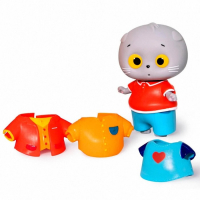 Коллекционная фигурка с одеждой &laquo;Мини Басик. Яркие краски&raquo;, 5 предметов одежды, 8 см