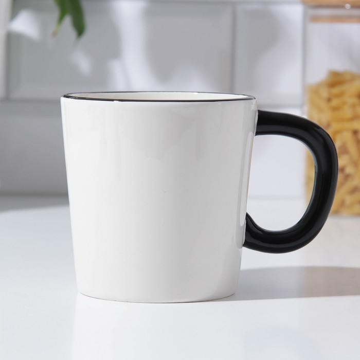 Кружка керамическая &laquo;Мой папа круче&raquo;, 450 мл, цвет белый