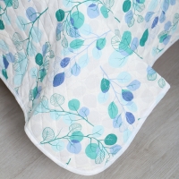 Покрывало Эвкалипт 150х210см, б/з синий, бязь 120г/м, хл 100% Покрывало Эвкалипт 150х210см, б/з синий, бязь 120г/м, хл 100%