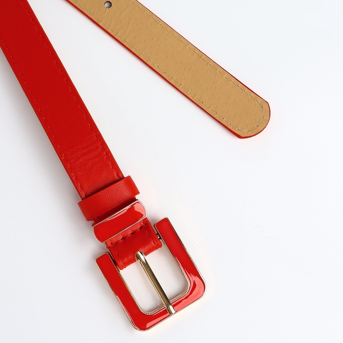 Ремень женский, ширина 2,3 см, пряжка металл, цвет Ремень женский, ширина 2,3 см, пряжка металл, цвет