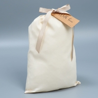 Мешочек подарочный из хлопка &laquo;Счастье&raquo;, 20 х 30 см +/- 1.5 см