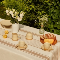 Скатерть SL HOME "Persistent" 250х140см, лен 100%, 260 гр/м2