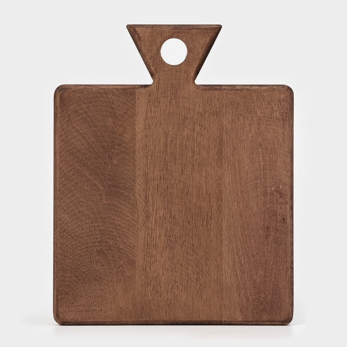 Доска разделочная для подачи Wild Kitchen, 27&times;22&times;2.5 см, граб темный