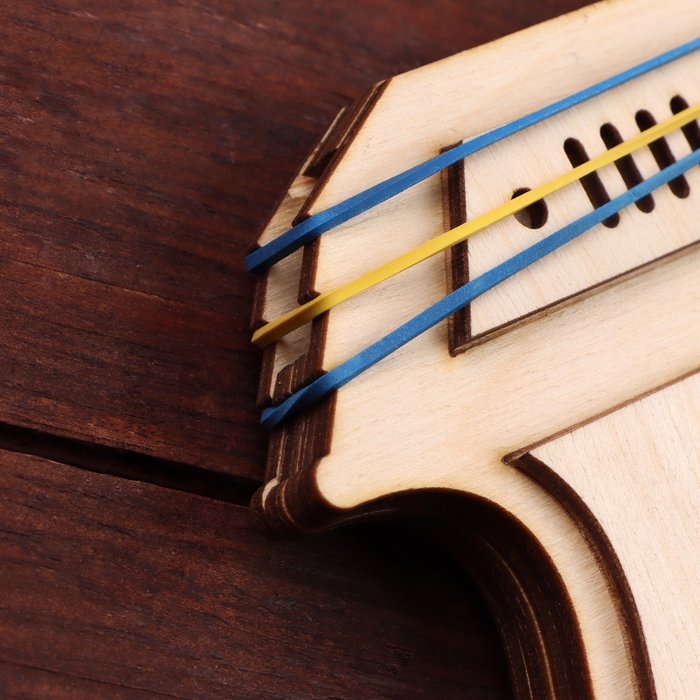 Сувенирное оружие Сувенирное оружие"Резинкострел", собранный 21x12 см