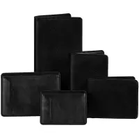 Обложка для паспорта Remini, черная Обложка для паспорта Remini, черная