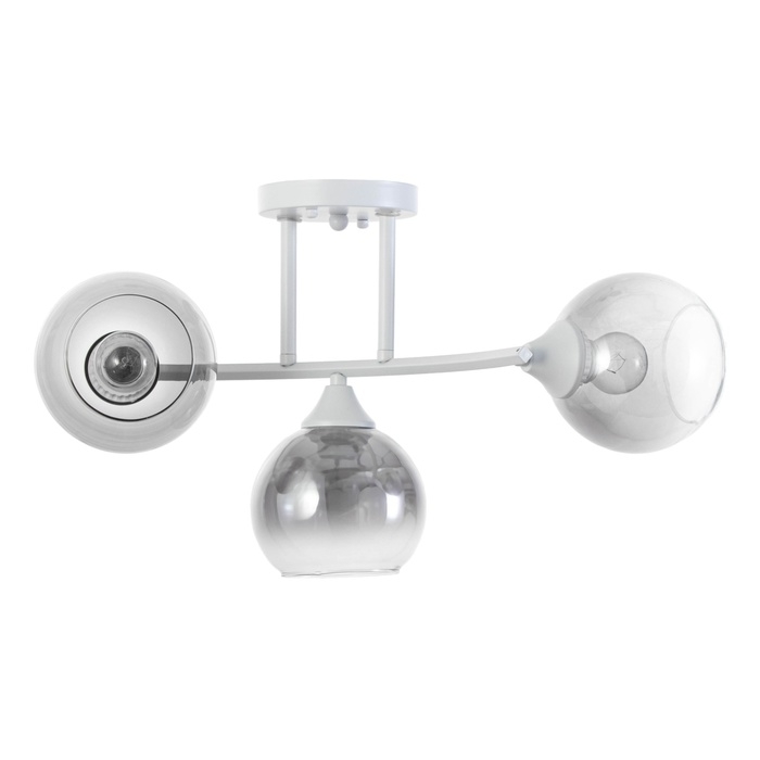 Люстра "Флоренция" 3х60Вт Е27 Белый 49х20х28см