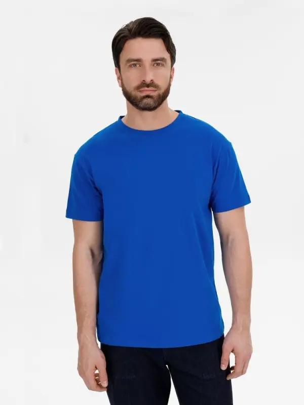 Футболка T-Bolka 180 ярко-синяя, размер XS