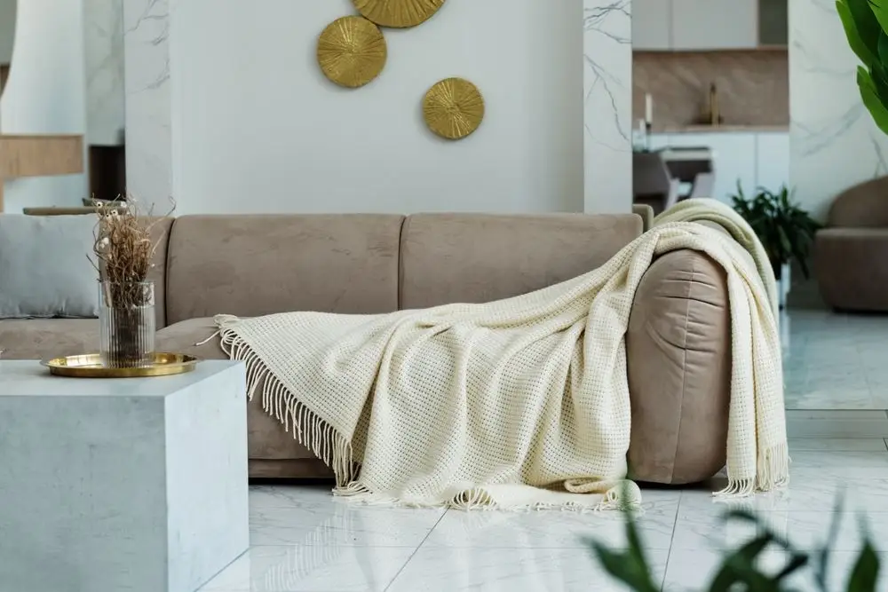 Плед &laquo;Онега XL&raquo;, бежевый