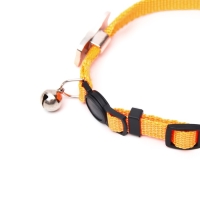 Ошейник кошачий "Бантик" со стразами, 30 х 1 см, оранжевый Ошейник кошачий "Бантик" со стразами, 30 х 1 см, оранжевый