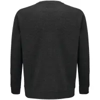 Свитшот унисекс Space, черный меланж, размер L