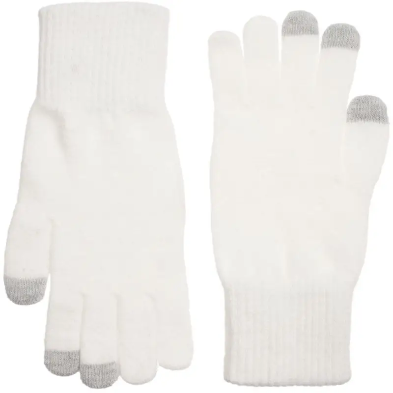 Перчатки сенсорные Urban Flow, молочно-белые, размер S/M