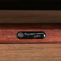 Корабль сувенирный большой «Дейчланд», борта тёмное дерево, паруса белые, 60×12×51 см Корабль сувенирный большой «Дейчланд», борта тёмное дерево, паруса белые, 60×12×51 см