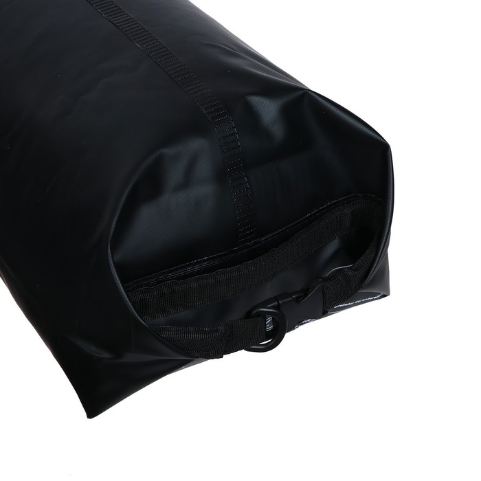 Гермомешок YUGANA, ПВХ, водонепроницаемый 15 литров, один ремень, черный Гермомешок YUGANA, ПВХ, водонепроницаемый 15 литров, один ремень, черный