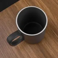 Кружка Mugful, темно-серая (графитовая)