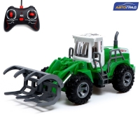 Экскаватор радиоуправляемый &laquo;Фермер&raquo;, работает от батареек