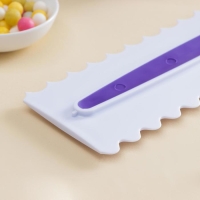 Шпатель кондитерский KONFINETTA «Праздник», 23×7,5 cм, цвет белый Шпатель кондитерский KONFINETTA «Праздник», 23×7,5 cм, цвет белый