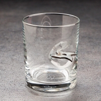 Стакан "Непробиваемый. Путь воина", с сюрикеном, для виски, 250 мл Стакан "Непробиваемый. Путь воина", с сюрикеном, для виски, 250 мл