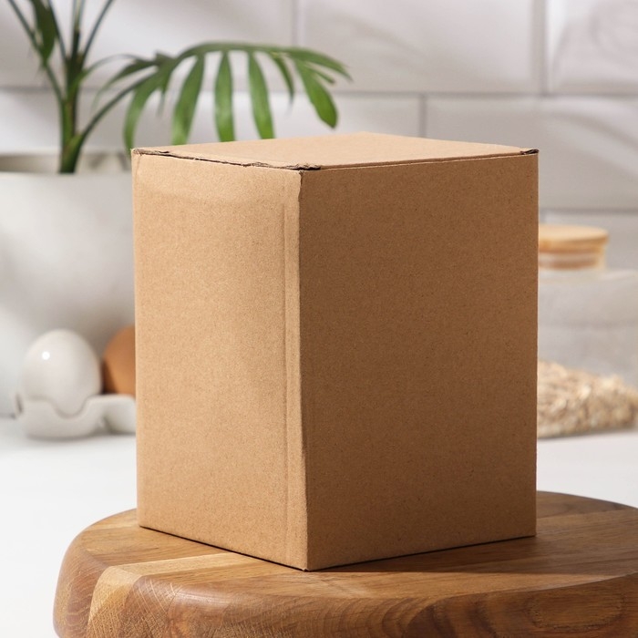 Банка стеклянная для сыпучих продуктов с пробковой крышкой «Бабл», 900 мл, 12×13,5 см Банка стеклянная для сыпучих продуктов с пробковой крышкой «Бабл», 900 мл, 12×13,5 см