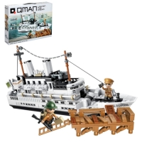 Конструктор Вторая мировая война &laquo;Спасательный корабль&raquo;, 455 деталей