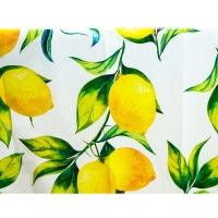 Скатерть одноразовая "Лимоны" 180х137 Скатерть одноразовая "Лимоны" 180х137