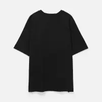 Футболка оверсайз унисекс Avenu, черная, размер XL/XXL