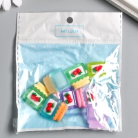 Декор для творчества пластик "Варенье клубничное в банке" набор 8 шт 2х2,1х0,7 см Декор для творчества пластик "Варенье клубничное в банке" набор 8 шт 2х2,1х0,7 см