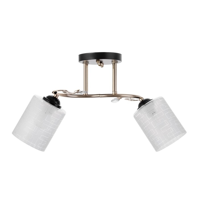 Люстра 1188/2 E27 40Вт золото-черный 48х15х24 см Люстра 1188/2 E27 40Вт золото-черный 48х15х24 см