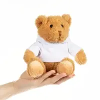 Мягкая игрушка &laquo;Мишка Cuddleton&raquo; в белом худи