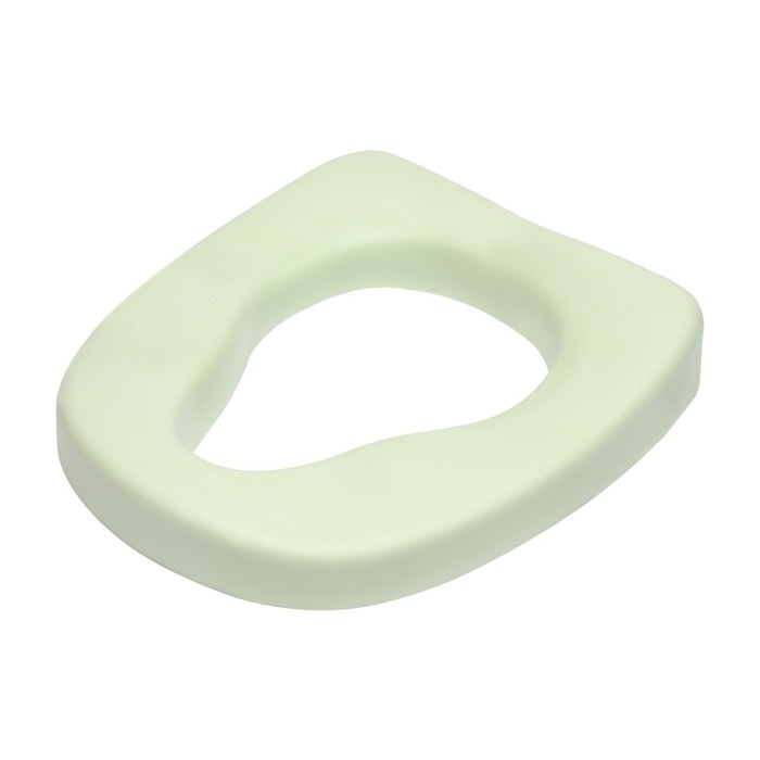 Сиденье анатомической формы для уличного туалета, 41 &times; 35 см, пенополиуретан, зелёное