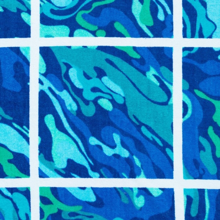 Полотенце LoveLife Полотенце LoveLife "Морские узоры" 70х140 см, велюр/махра 340гр/м2, 100% хлопок